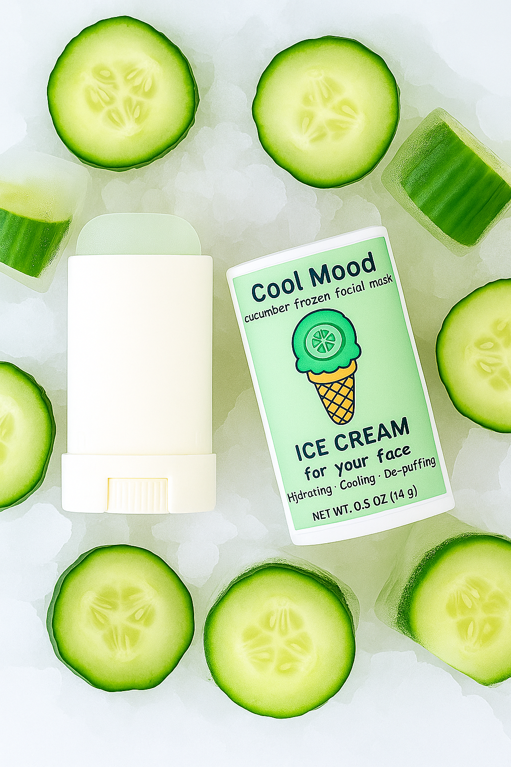 Cucumber Frozen Mask — Hydrate & Calm Tired Skin